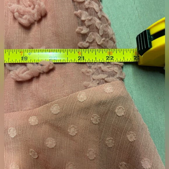 Andree By Unit Embellished Textured Womens Dress Size Large‎ Pink - Picture 10 of 11